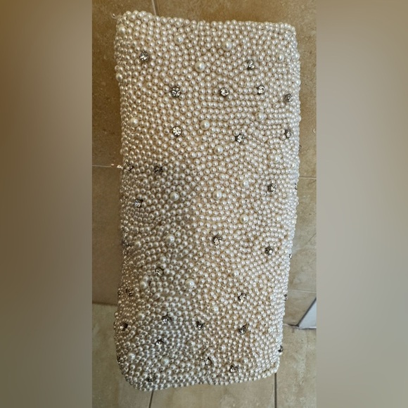 ZARA PEARL MINI DUFFEL BAG BRIDAL - Picture 13 of 16